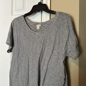 JCREW Striped Short Sleeve Tshirt